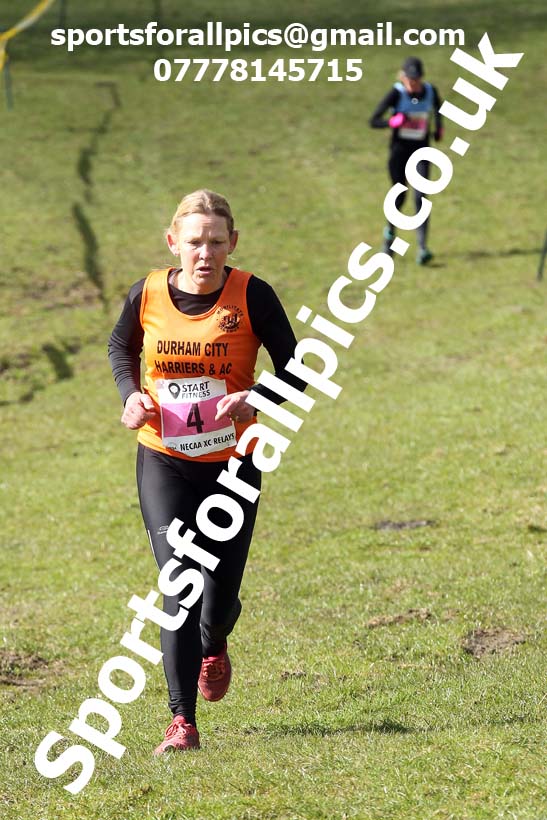 Masters men 2021 NECAA Cross Country Relays, Thornley Farm, Peterlee, Saturday, April 10th. Photo: David T. Hewitson/Sports for All Pics